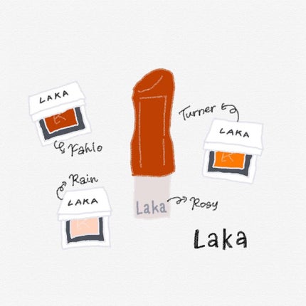 ジャストアイシャドウ/Laka/単色アイシャドウを使ったクチコミ(1枚目)