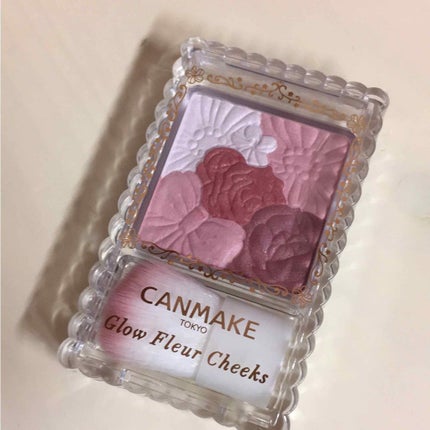 グロウフルールチークス/キャンメイク/パウダーチークを使ったクチコミ(1枚目)