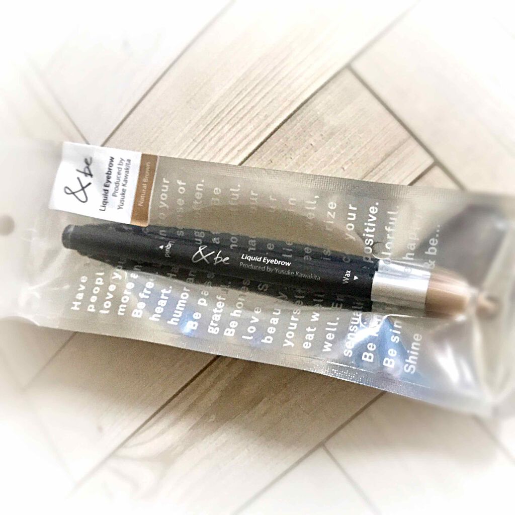 リキッドアイブロウ/＆be/リキッドアイブロウを使ったクチコミ（1枚目）