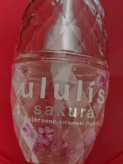 サクラ ウォーターコンク キラメキ ヘアオイル(2024ver.)/ululis/ヘアオイルを使ったクチコミ(1枚目)