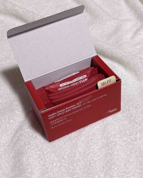 アップルサイダービネガー ダイエットデトックス血糖値ケアA.C.V/SELFIT /美容サプリメントを使ったクチコミ(4枚目)