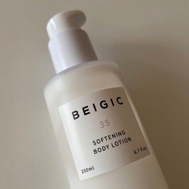 BEIGIC ソフトニングボディローションのクチコミ「韓国の美容情報番組get it beautyにて絶賛されてて気になっていたボディローション.....」（1枚目）