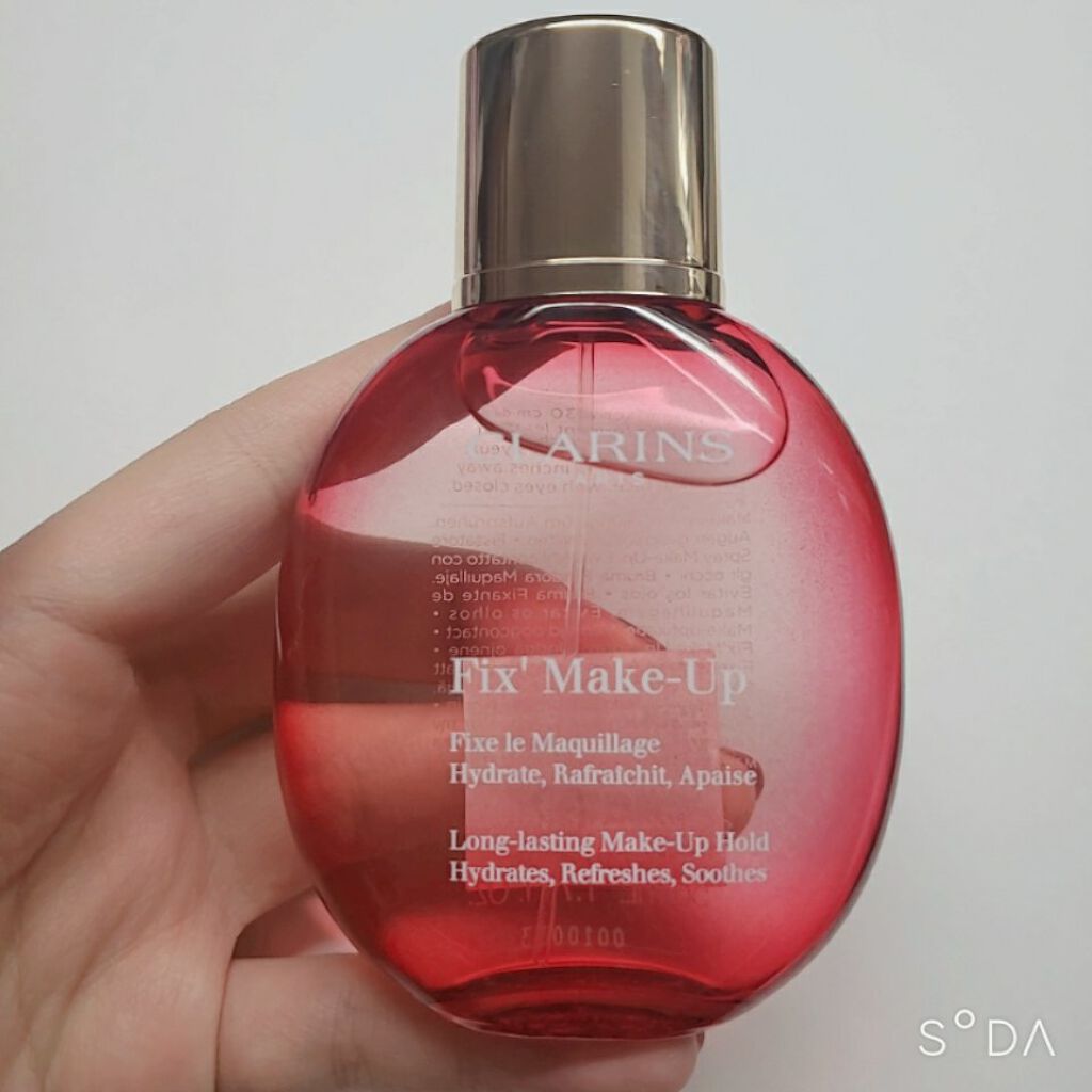 フィックス メイクアップ/CLARINS/ミスト状化粧水を使ったクチコミ(1枚目)