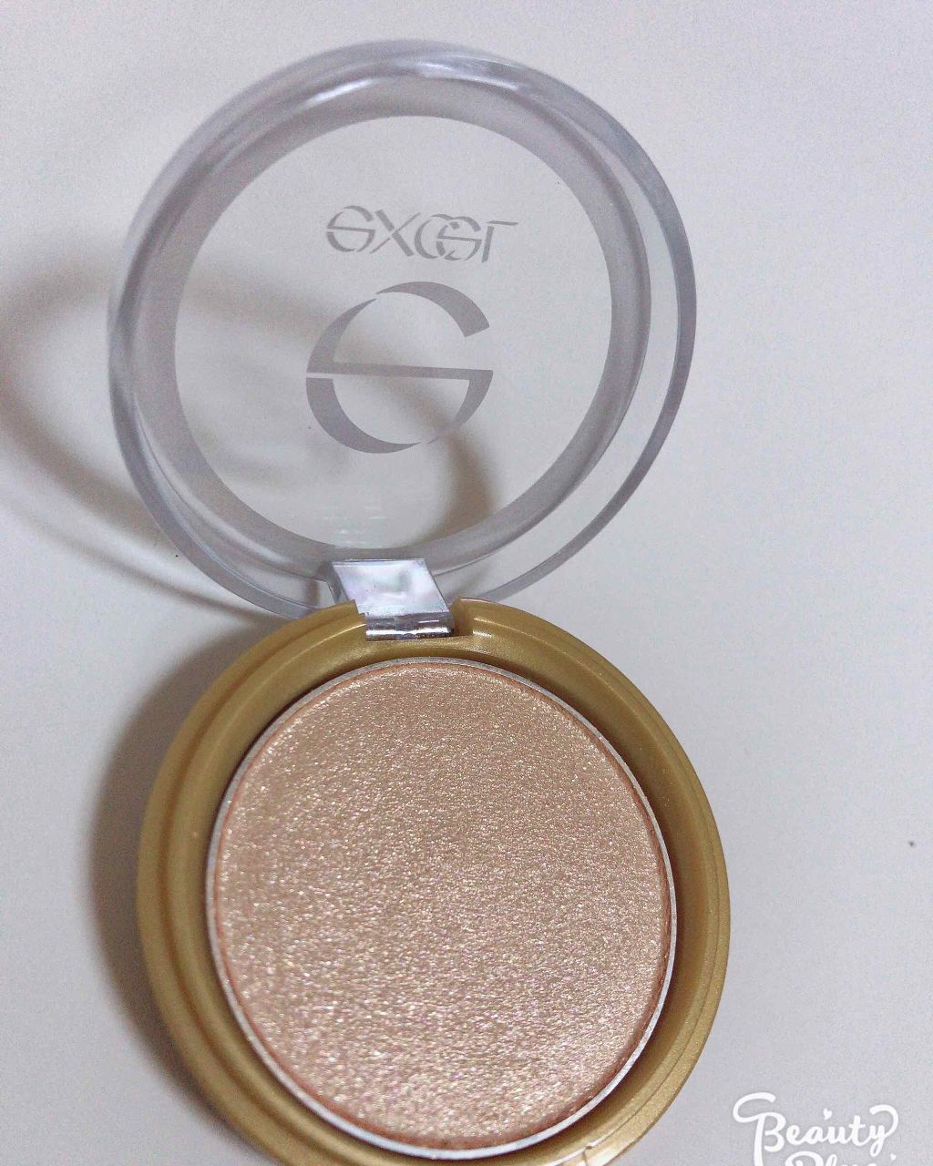 シャイニーシャドウ N/excel/単色アイシャドウを使ったクチコミ（2枚目）