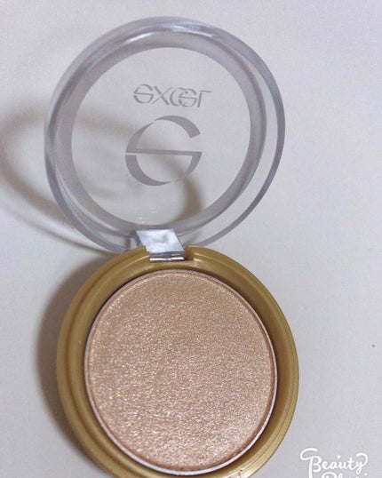 シャイニーシャドウ N/excel/単色アイシャドウを使ったクチコミ(2枚目)