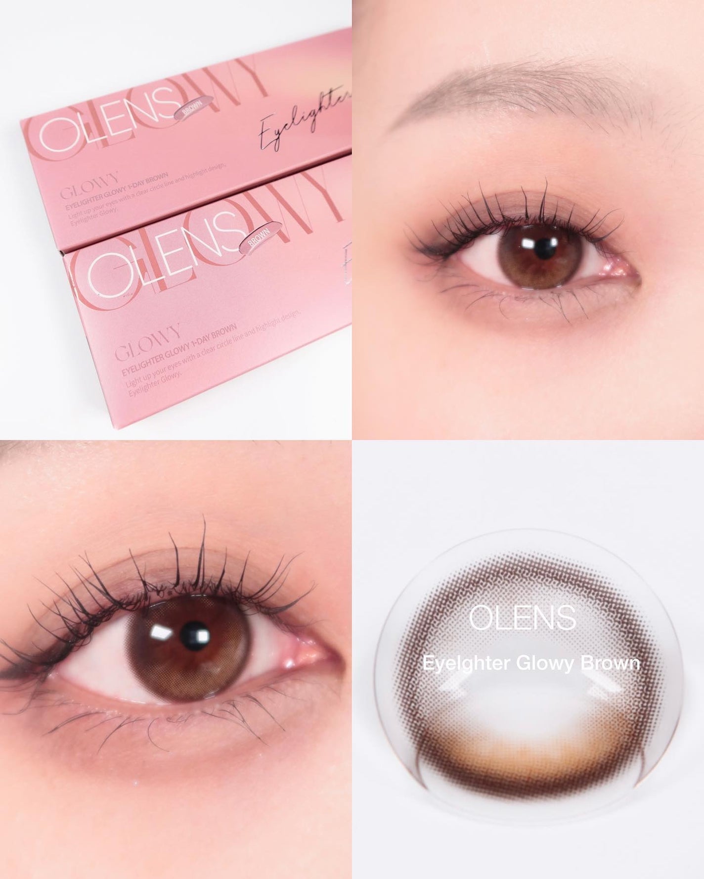 Glowy 1day/OLENS/ワンデー(1DAY)カラコンを使ったクチコミ(1枚目)