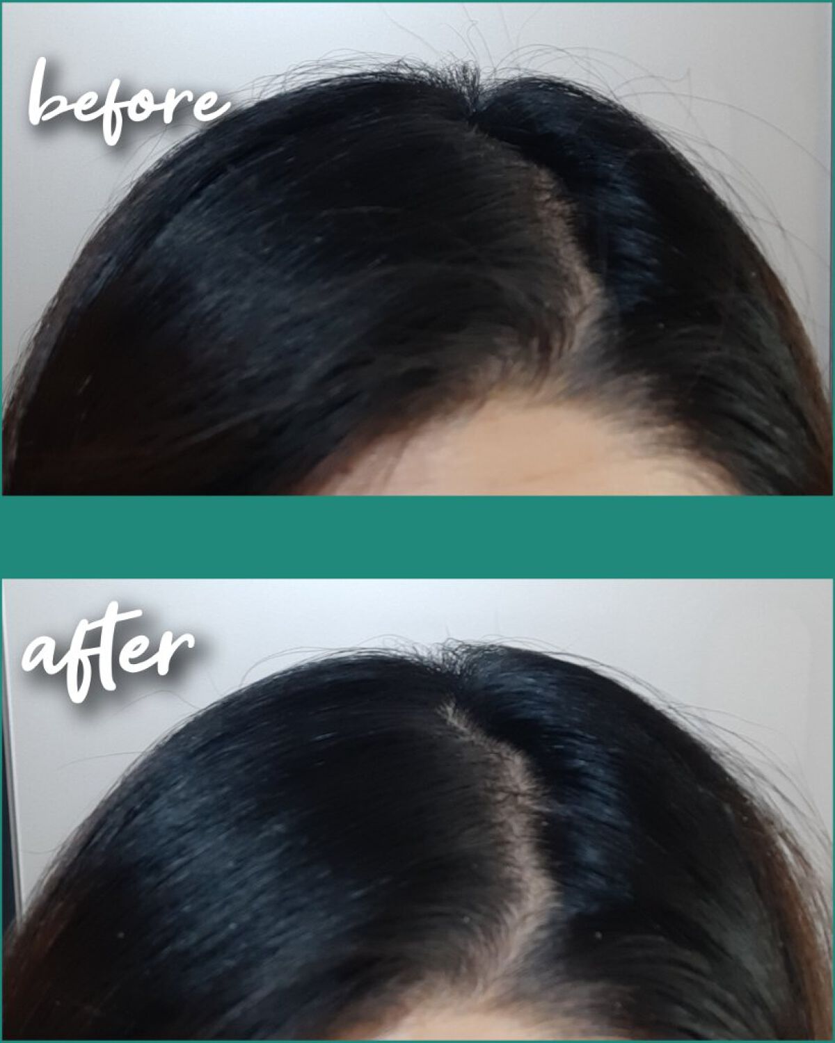 ヘアケアマスカラ/CEZANNE/ヘアジェルを使ったクチコミ（2枚目）