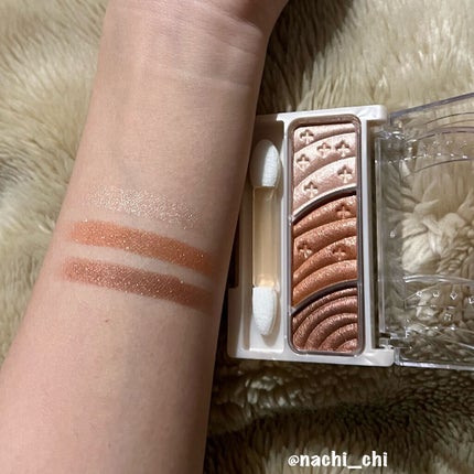 トーンアップアイシャドウ/CEZANNE/アイシャドウパレットを使ったクチコミ(2枚目)