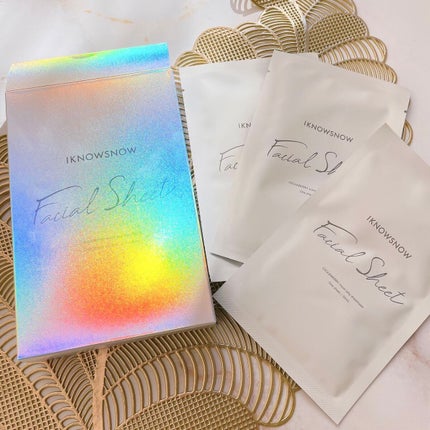 フェイシャルシート/IKNOWSNOW/シートマスク・パックを使ったクチコミ(6枚目)