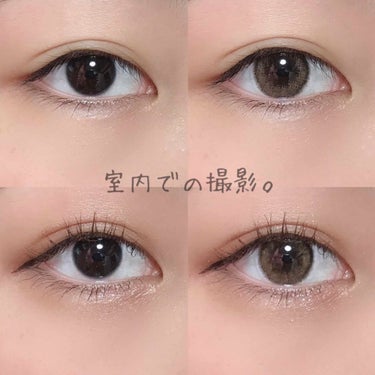 ViVi Ring 1Month グレー/OLENS/カラーコンタクトレンズを使ったクチコミ（3枚目）