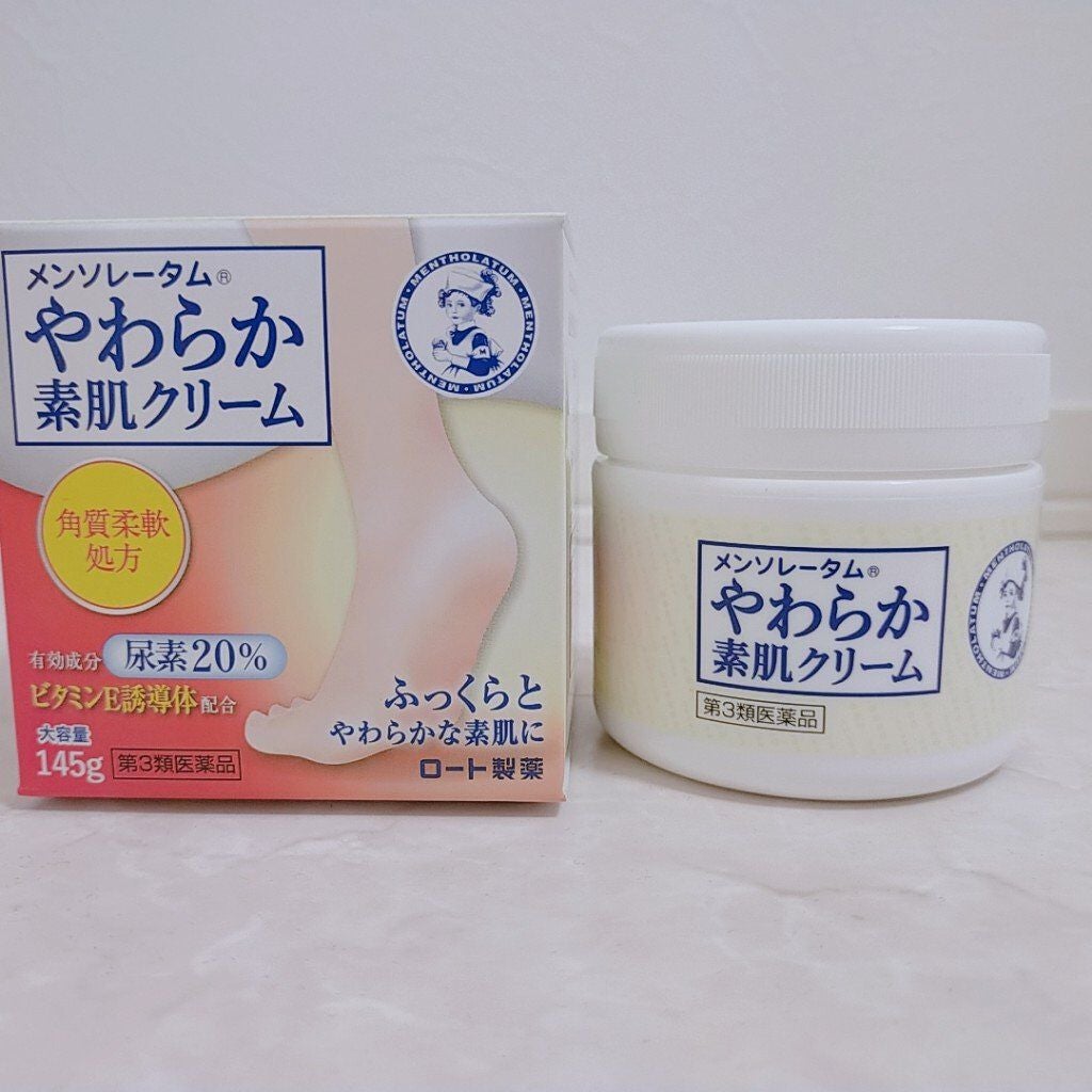 やわらか素肌クリームU (第3医薬品)/メンソレータム/その他を使ったクチコミ(1枚目)