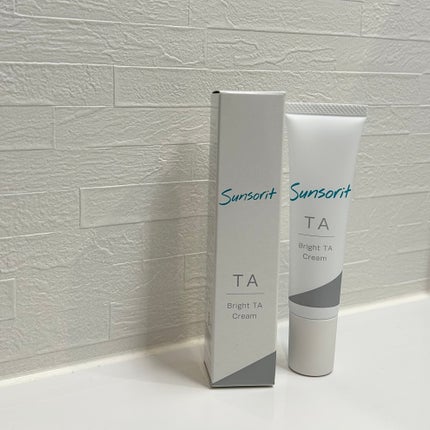 ブライトTAクリーム【医薬部外品】/サンソリット/フェイスクリームを使ったクチコミ(1枚目)