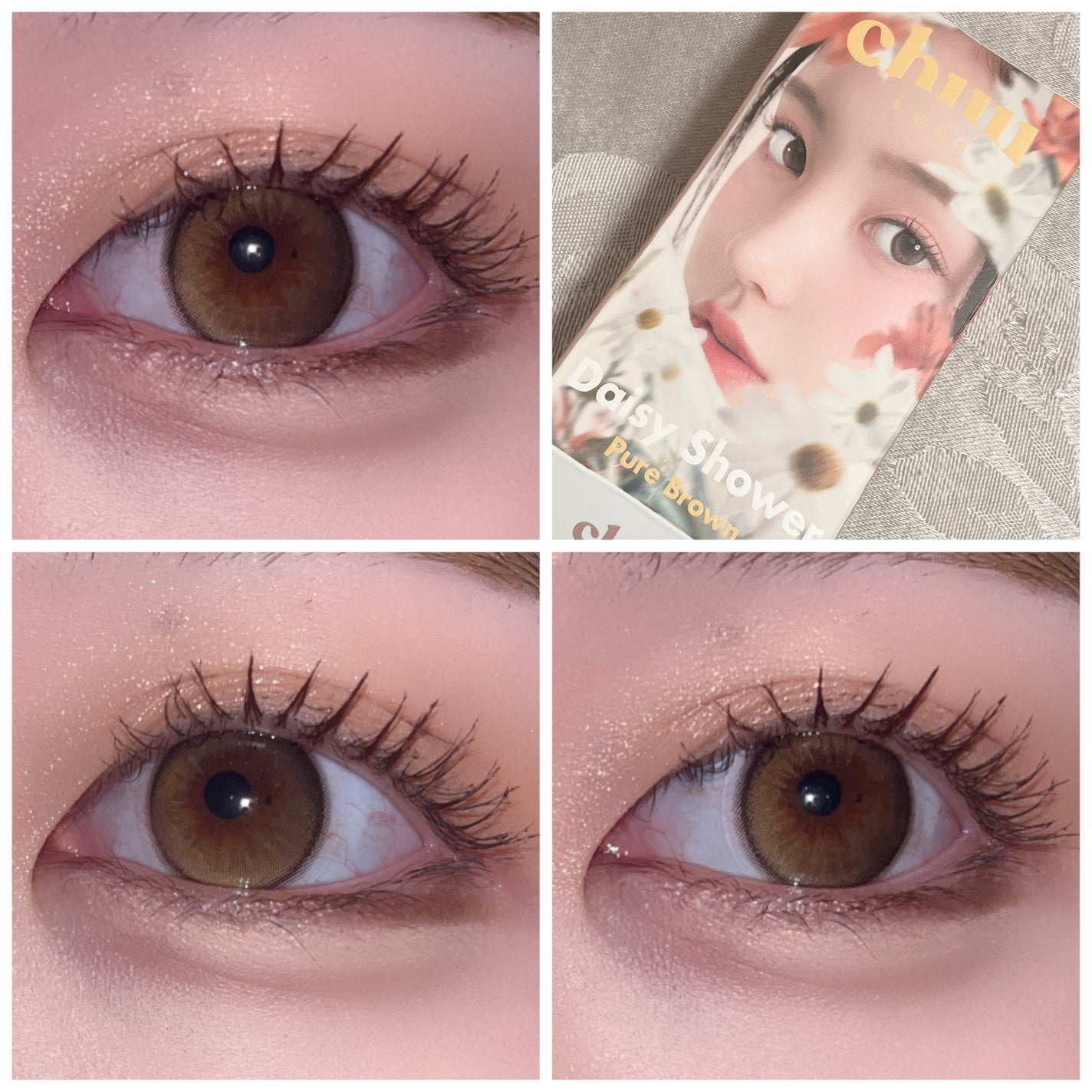 Daisy Shower 1Day/chuu LENS/ワンデー(1DAY)カラコンを使ったクチコミ(3枚目)