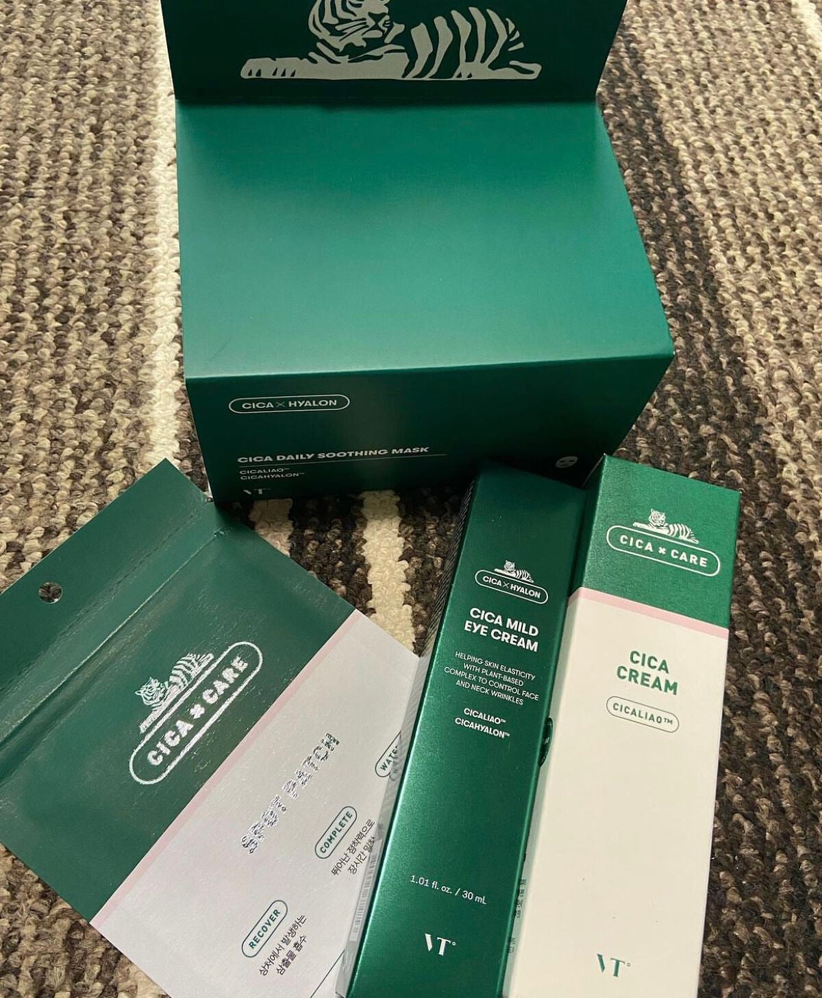 CICA デイリースージングマスク/VT/シートマスク・パックを使ったクチコミ(1枚目)