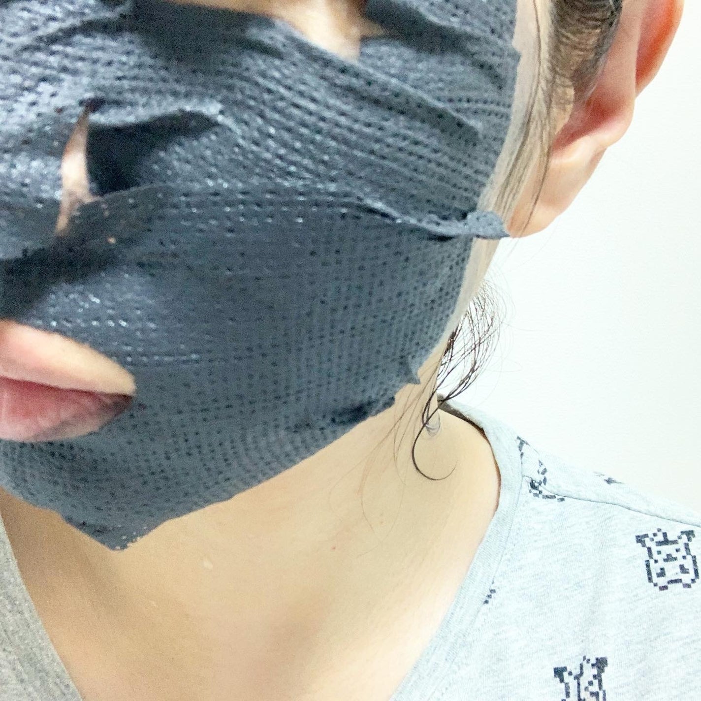 タイトニングブラック マッドマスク/by : OUR/シートマスク・パックを使ったクチコミ(3枚目)