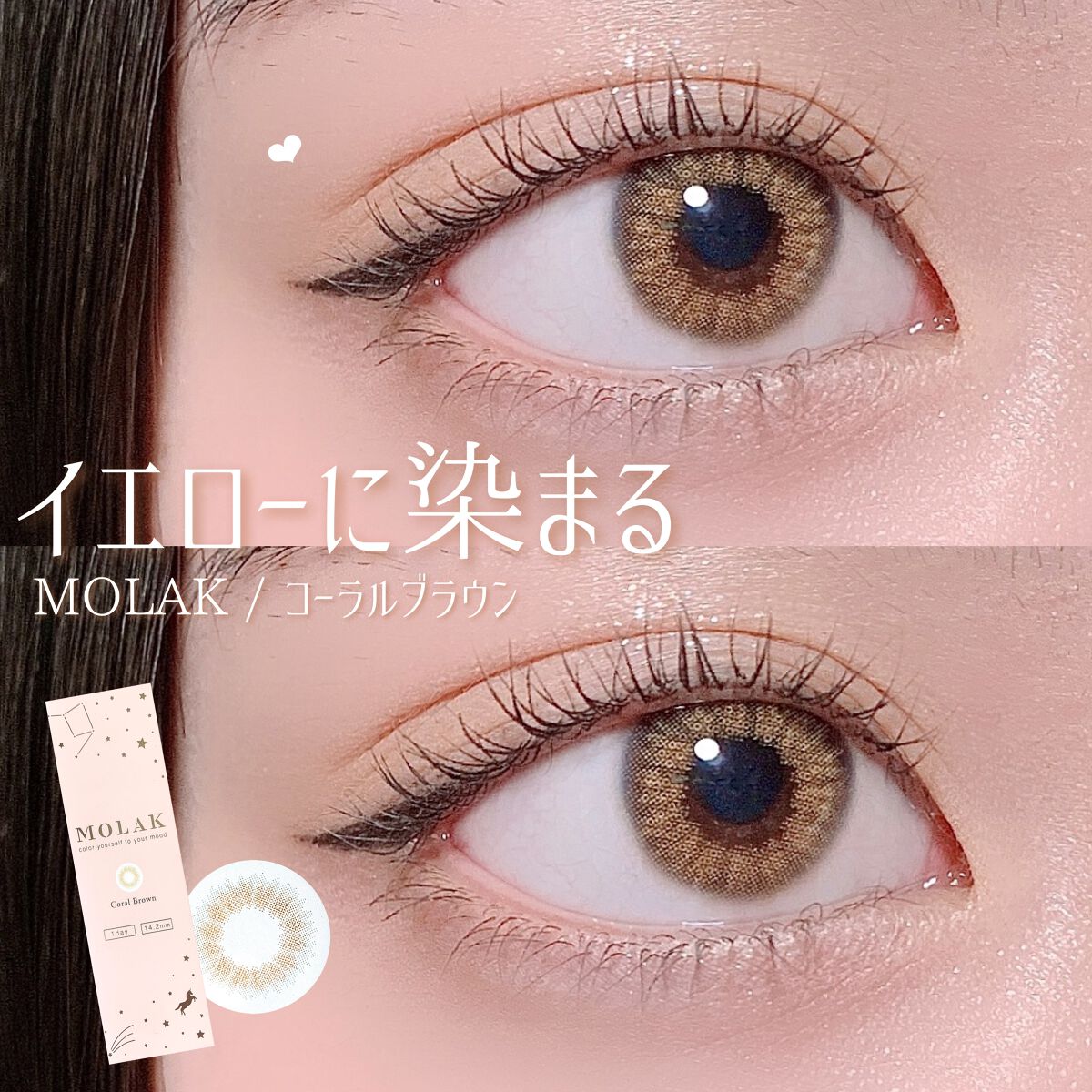 MOLAK 1day/MOLAK/ワンデー（１DAY）カラコンを使ったクチコミ（1枚目）