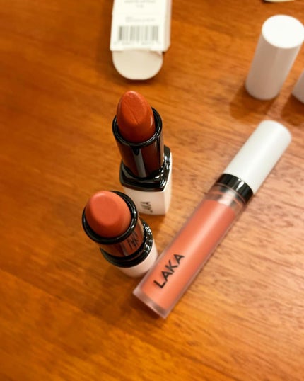 スムースマットリップスティック/Laka/口紅を使ったクチコミ(1枚目)