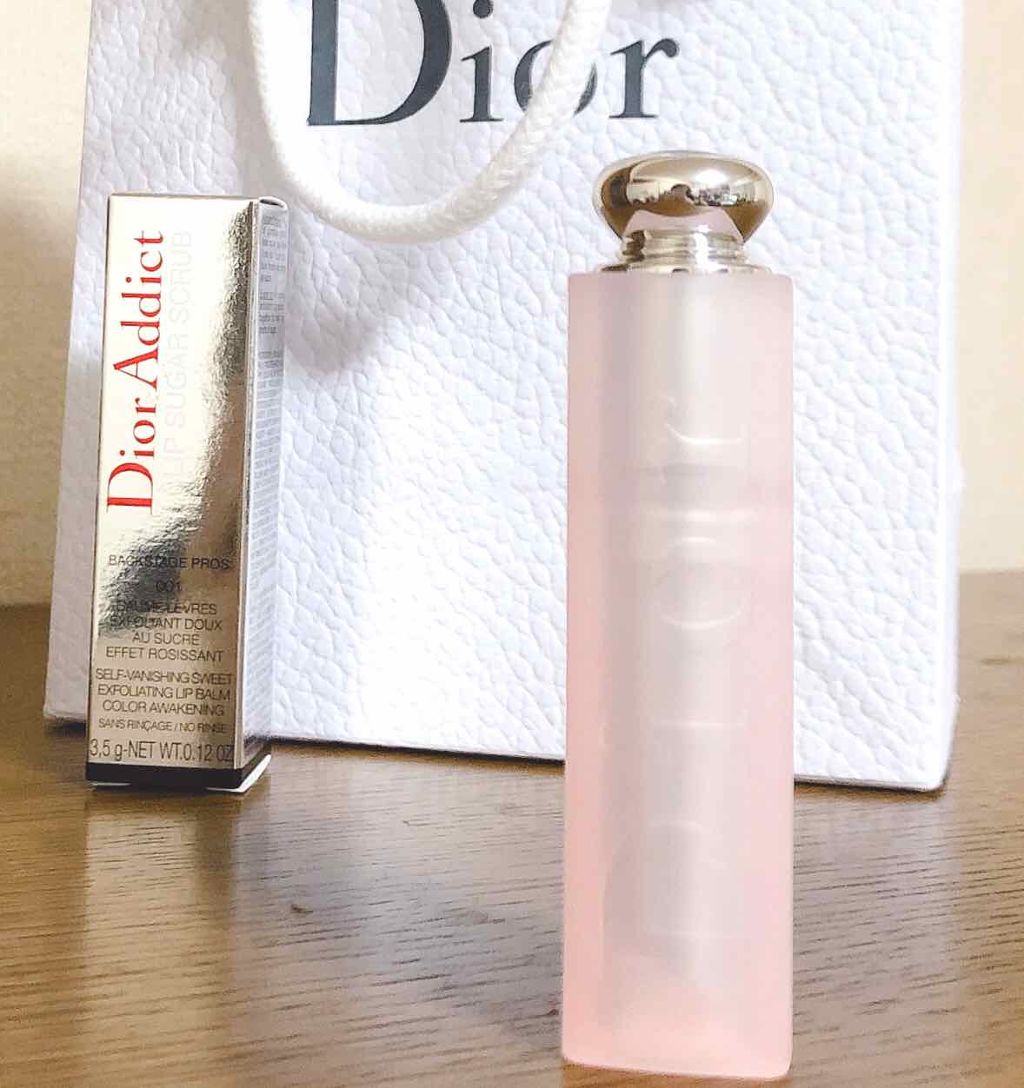 ディオール アディクト スクラブ＆バーム/Dior/リップスクラブを使ったクチコミ（2枚目）