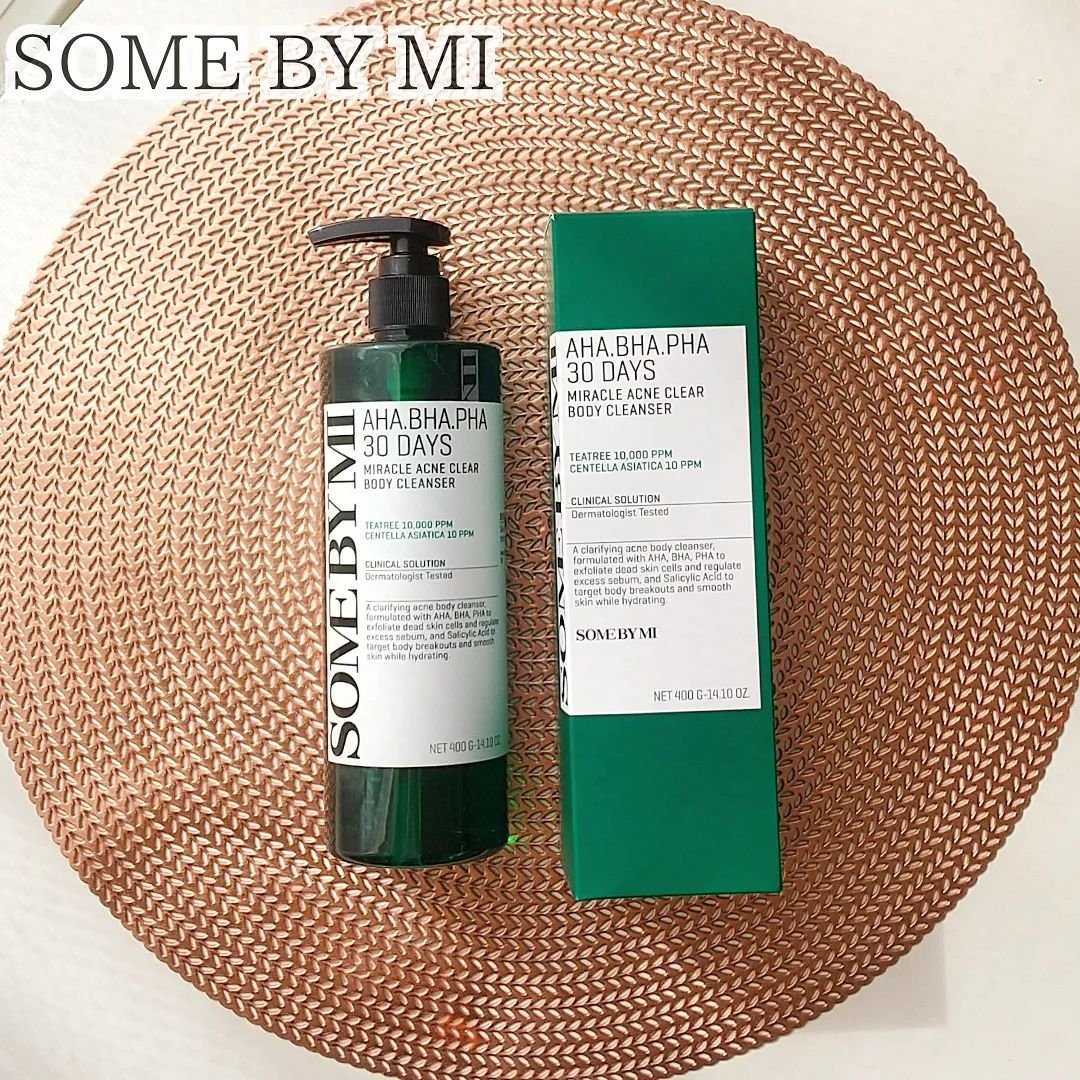 AHA·BHA·PHA 30デイズミラクルアクネボディクレンザー/SOME BY MI/ボディソープを使ったクチコミ（1枚目）