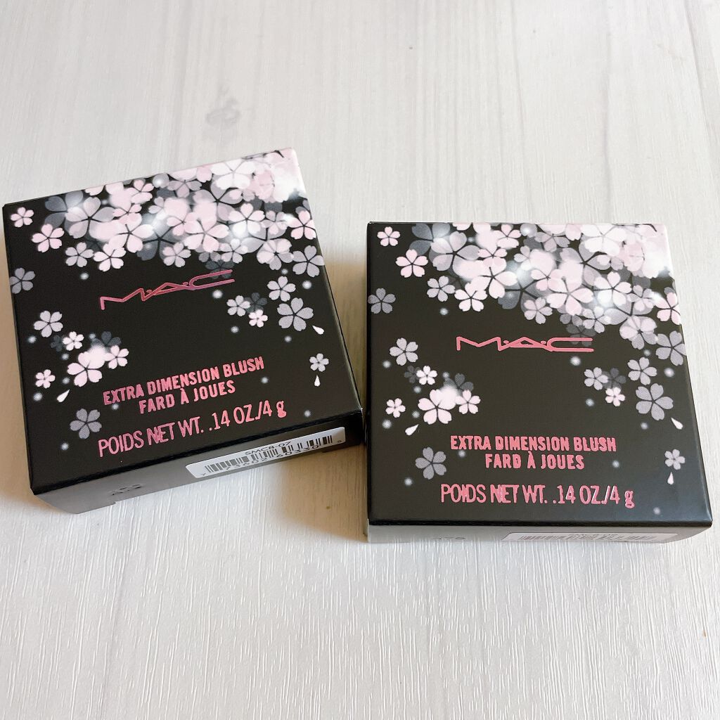 エクストラ ディメンション ブラッシュ M·A·C BLACK CHERRY/M・A・C/パウダーチークを使ったクチコミ(9枚目)