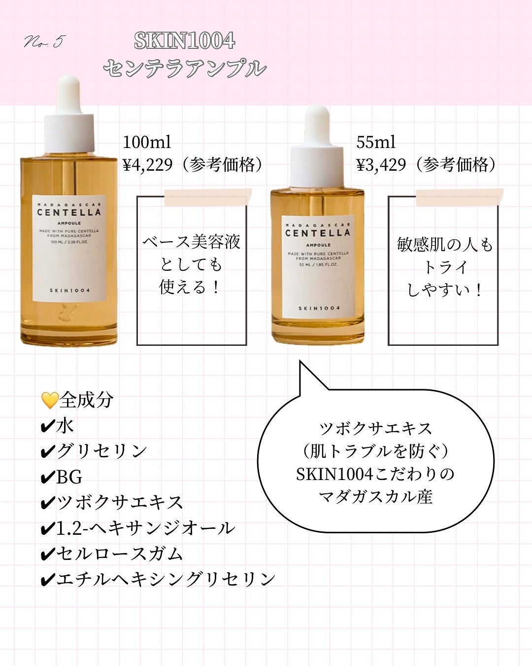 おもち♡スキンケア on LIPS 「ニキビケア美容液/人気のニキビケア美容液まとめたよ!・ツボクサ..」(4枚目)