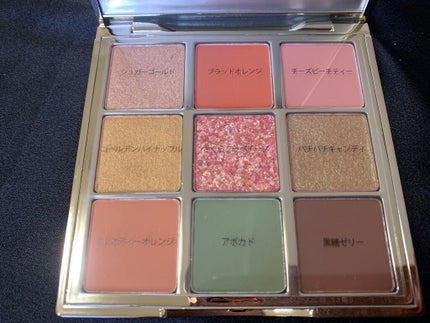 長相思シリーズ 9色アイシャドウパレット/CATKIN/アイシャドウパレットを使ったクチコミ(2枚目)