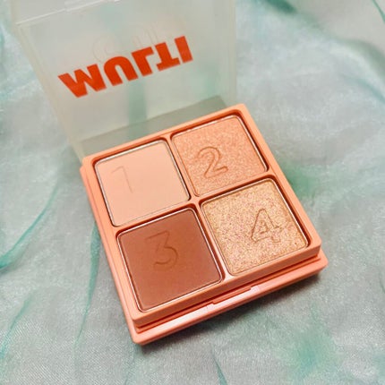 マルチキューブ/i’m meme/アイシャドウパレットを使ったクチコミ(2枚目)