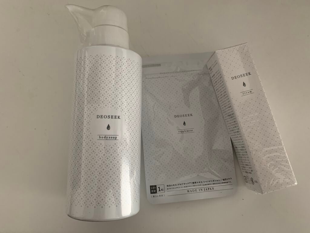 S on LIPS 「デオシーク<DEOSEEK>ボディウォッシュとサプリメントとク..」(1枚目)
