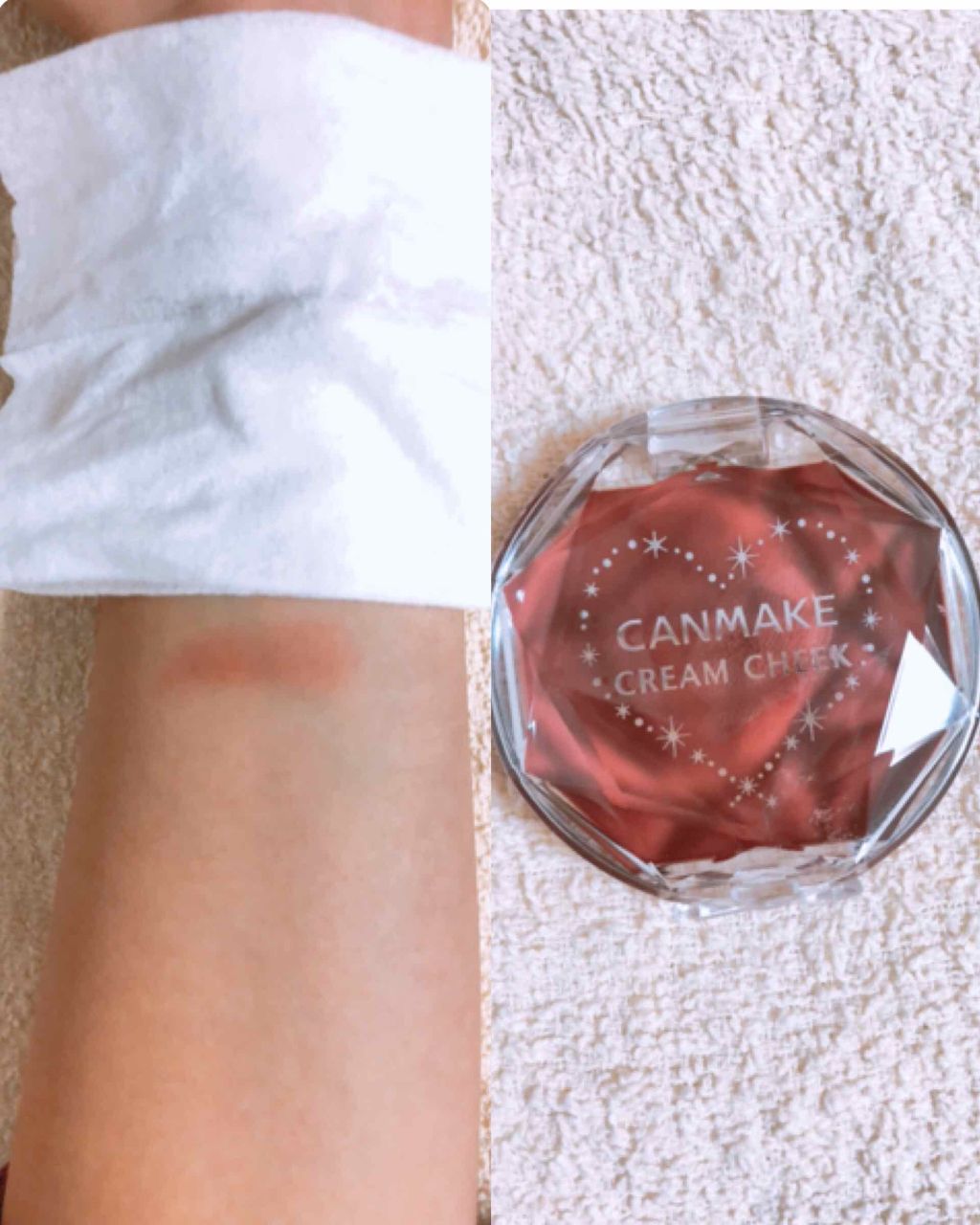 クリームチーク/キャンメイク/ジェル・クリームチークを使ったクチコミ(2枚目)