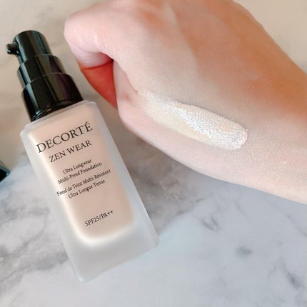 ゼン ウェア フルイド/DECORTÉ/リキッドファンデーションを使ったクチコミ(2枚目)