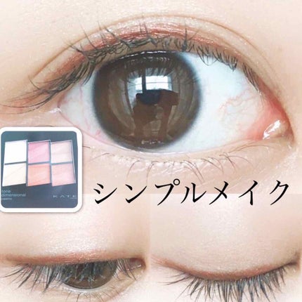 トーンディメンショナルパレット/KATE/メイクアップキットを使ったクチコミ(1枚目)
