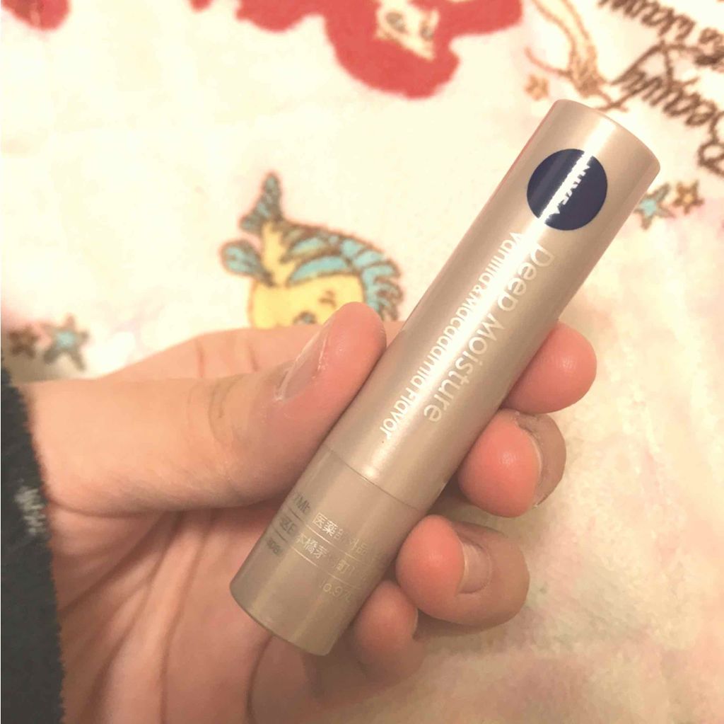 ニベア ディープモイスチャーリップ/ニベア/リップクリームを使ったクチコミ(1枚目)