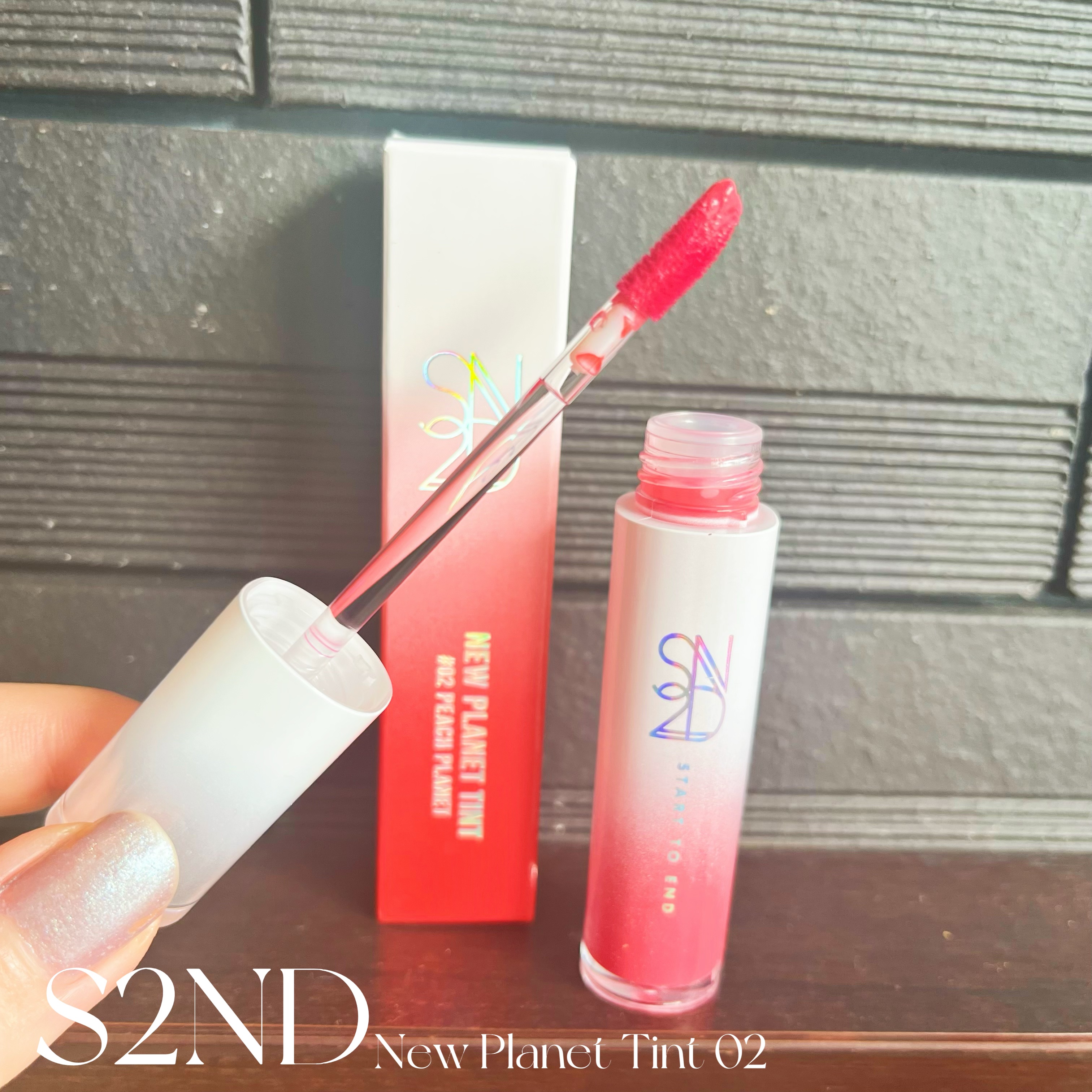 ニュープラネットティント/S2ND/リップティントを使ったクチコミ（2枚目）