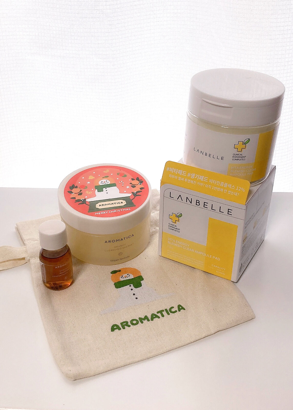 ビタエネルギー ブレミッシュクリアアンプルパッド(65枚入り)/LANBELLE/トナーパッドを使ったクチコミ（1枚目）