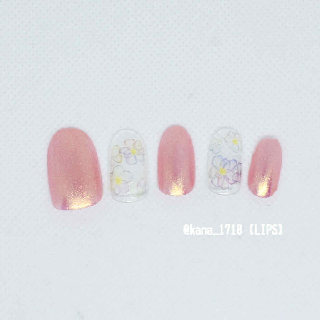 カラフルネイルズ N41 サンセットグロウ/キャンメイク/マニキュアを使ったクチコミ（1枚目）