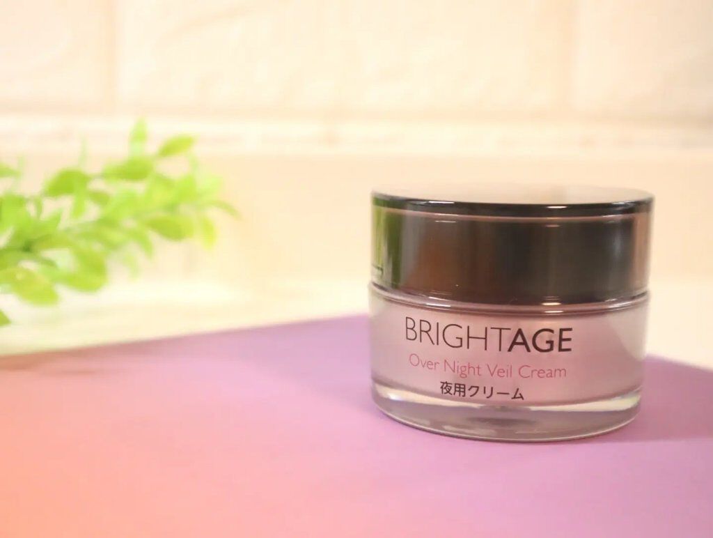 オーバーナイト ヴェールクリーム/BRIGHTAGE/フェイスクリームを使ったクチコミ（1枚目）