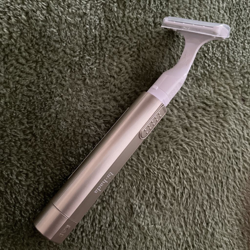 bi-hada ompa T ホルダー替刃２個付/貝印/シェーバーを使ったクチコミ（2枚目）