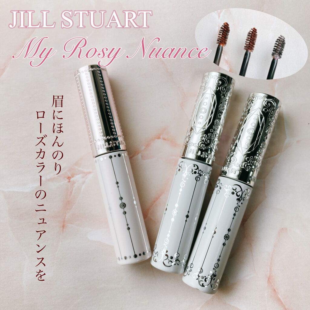 グロッシーブロウマスカラ/JILL STUART/リキッドアイブロウを使ったクチコミ（1枚目）