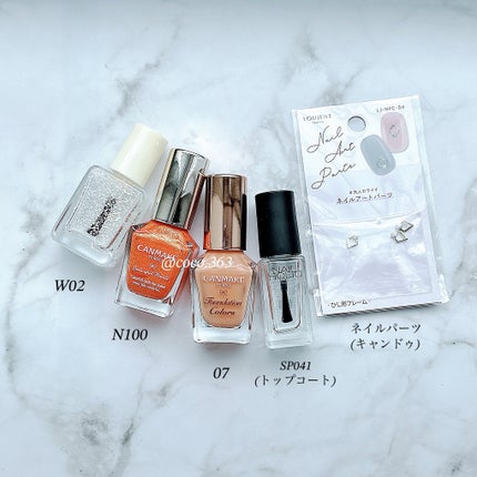 カラフルネイルズ/キャンメイク/マニキュアを使ったクチコミ(6枚目)