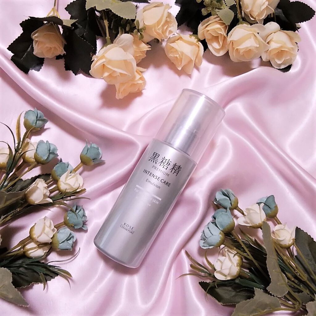 プレミアム インテンスケア エマルジョン/黒糖精/乳液を使ったクチコミ(1枚目)