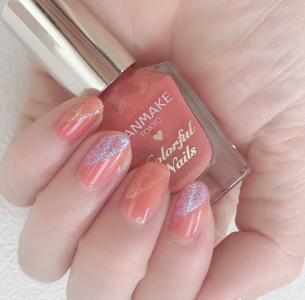 カラフルネイルズ/キャンメイク/マニキュアを使ったクチコミ(4枚目)