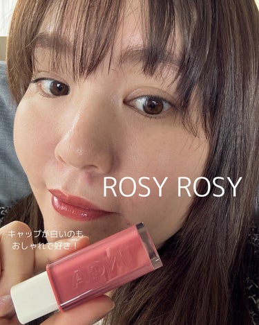Water Glow Lip Tint 03 ロージーローズ（Rosy Rose）/INGA/口紅を使ったクチコミ（3枚目）