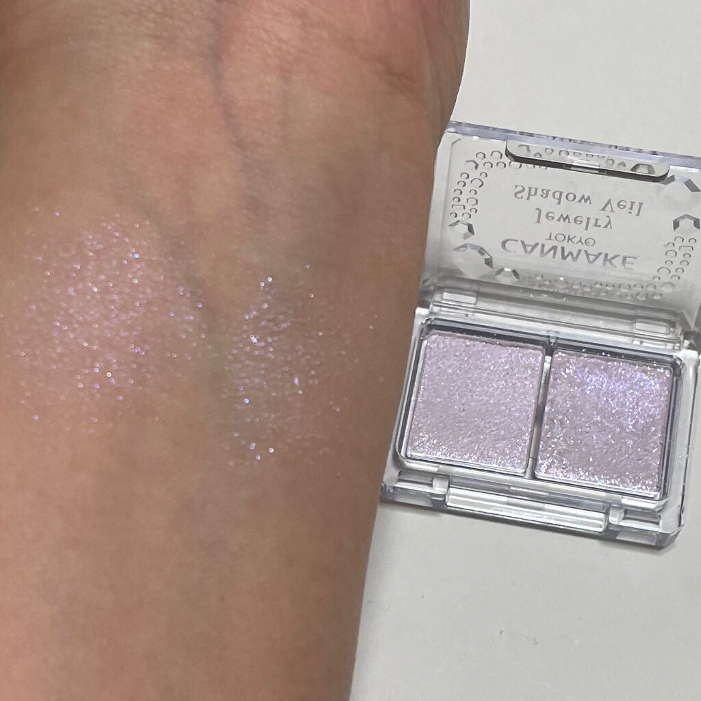 ジュエリーシャドウベール/キャンメイク/アイシャドウパレットを使ったクチコミ(2枚目)