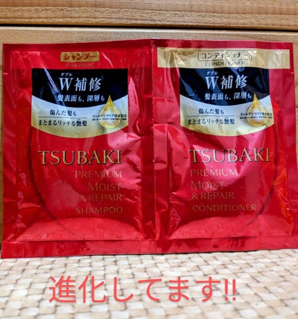 プレミアムモイスト シャンプー/ヘアコンディショナー/TSUBAKI/市販シャンプーを使ったクチコミ(1枚目)