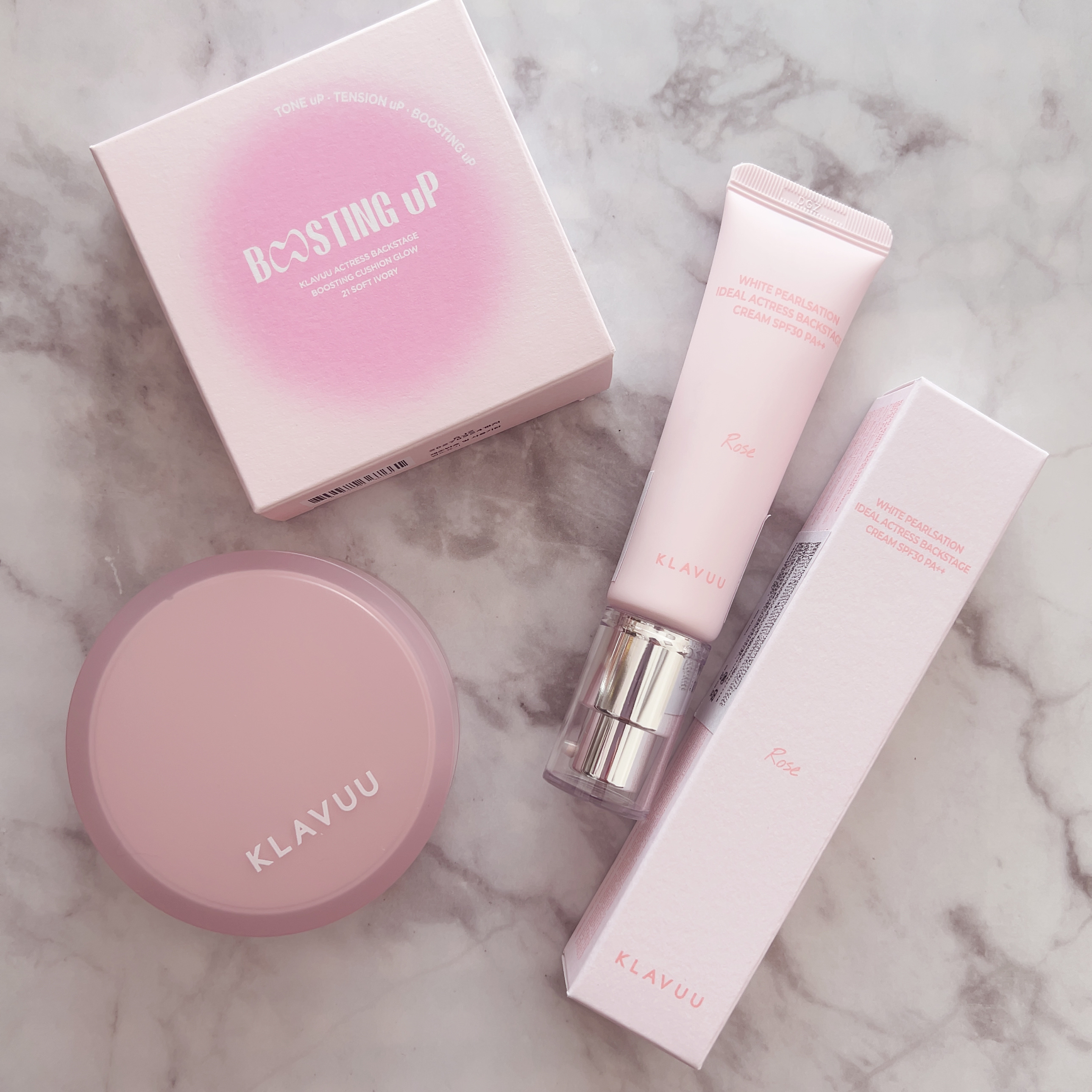 WHITE PEARLSATION  IDEAL ACTRESS BACKSTAGE CREAM/KLAVUU/化粧下地を使ったクチコミ（1枚目）