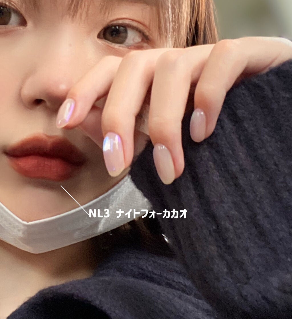 ノワール イン ザ リップスティック/MERZY/口紅を使ったクチコミ(6枚目)