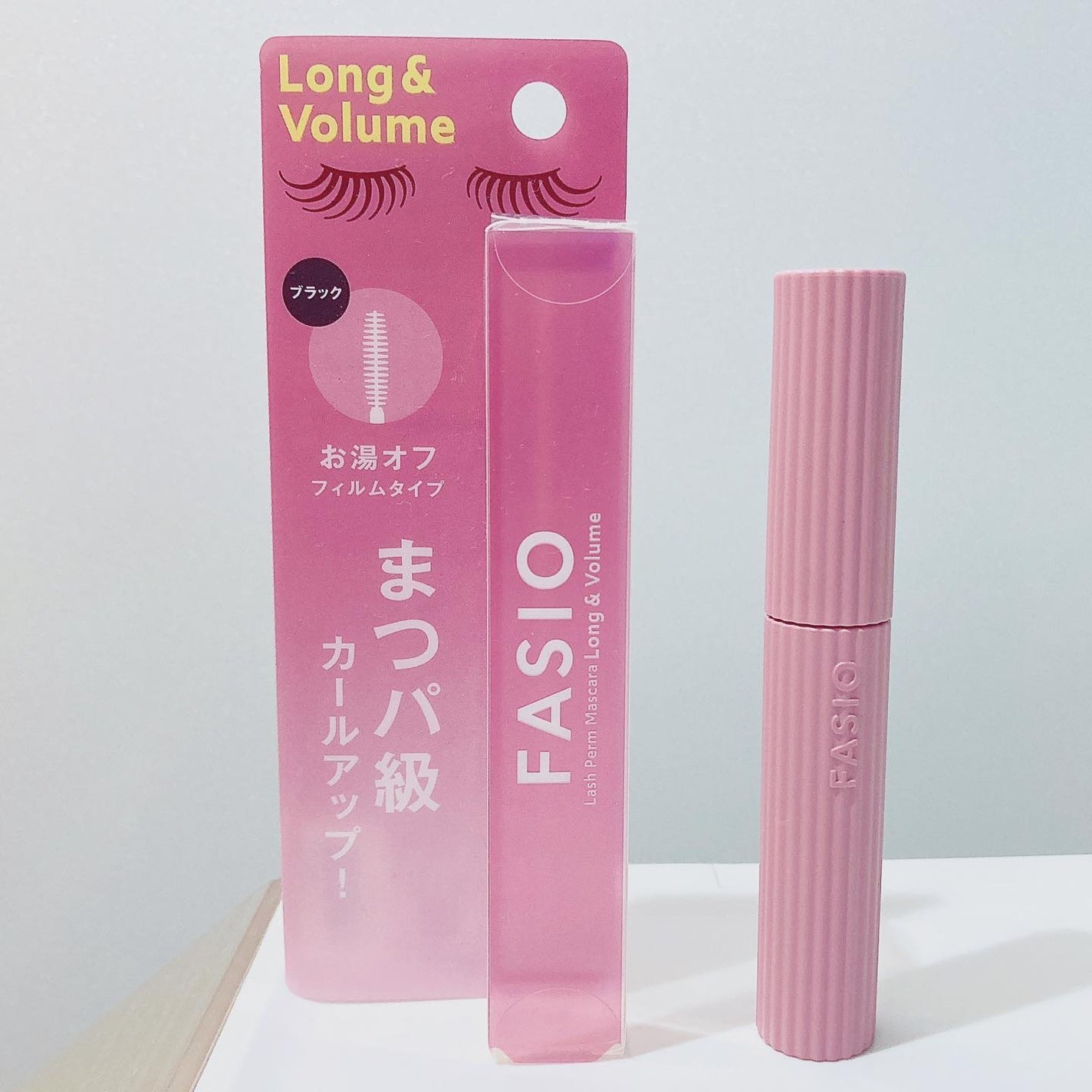 まつパ級 フィルム マスカラ (ロング&ボリューム)/FASIO/マスカラを使ったクチコミ(2枚目)