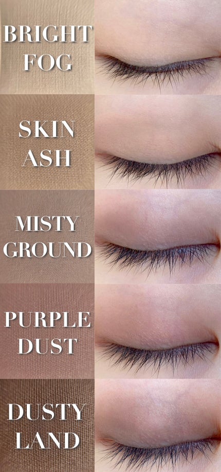 ベターザンパレット/rom&nd/アイシャドウパレットを使ったクチコミ(5枚目)