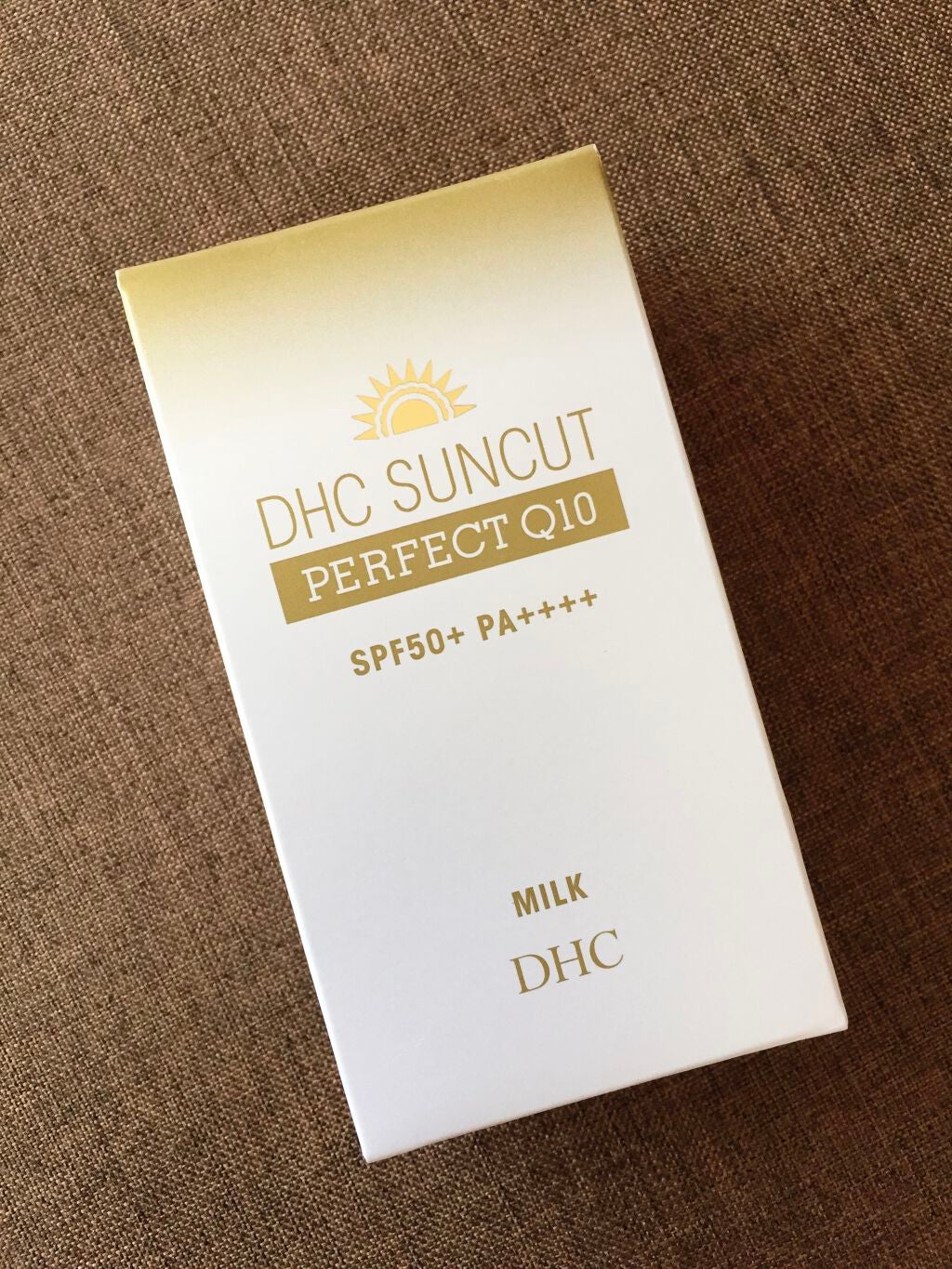 サンカットQ10パーフェクトミルク/DHC/日焼け止めミルクを使ったクチコミ(1枚目)