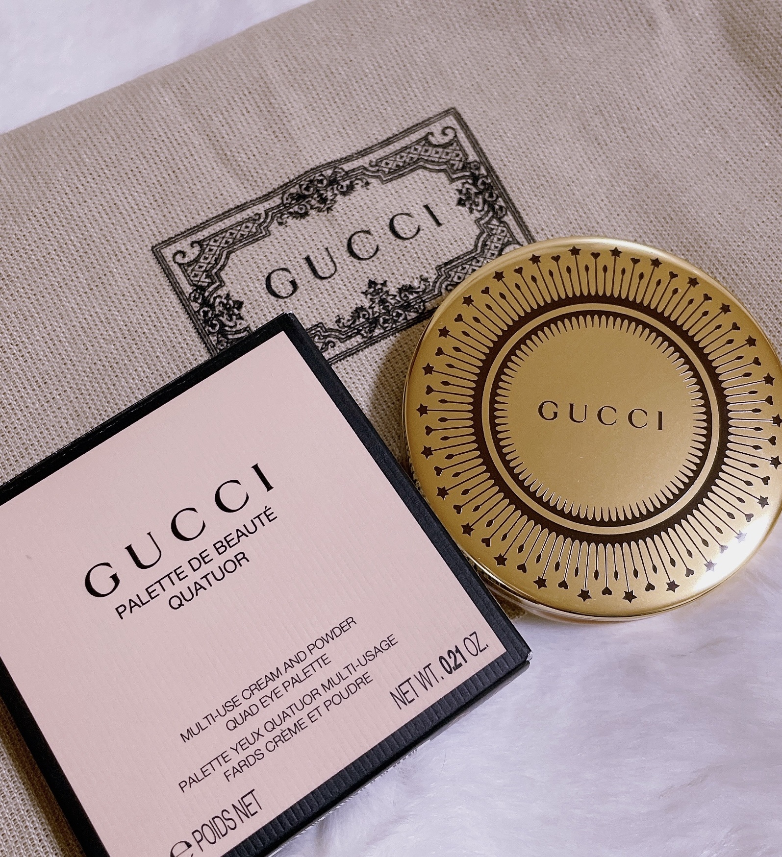 GUCCI アイシャドウパレット 02 グッチ パレット ドゥ ボーテ クアチュオール｜GUCCI beautyの